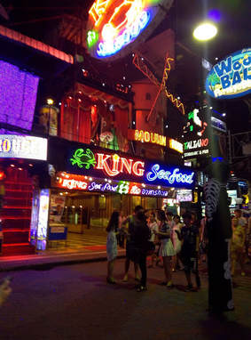The Walking Street of Pattaya
